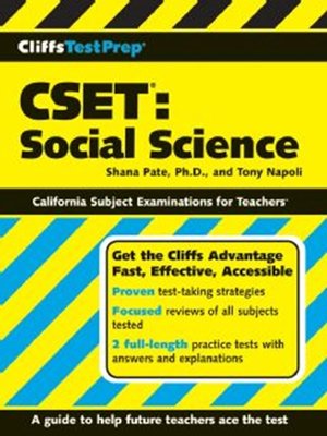cover image of CliffsTestPrep CSET